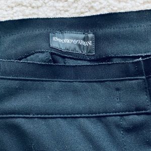 Emporio Armani Black Pants